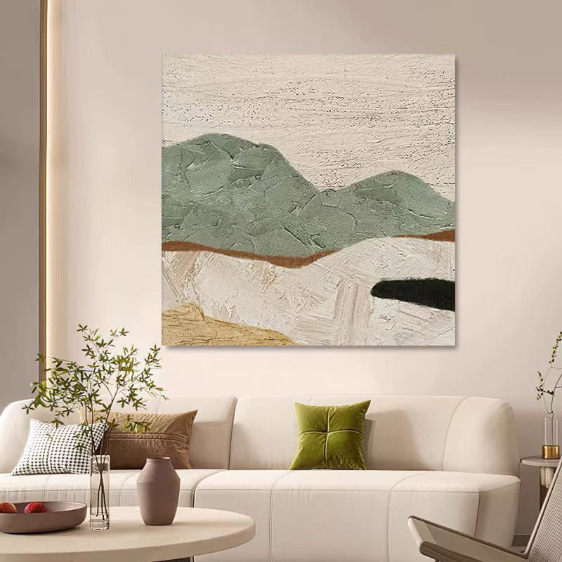 Landscape Mountain Oil Painting Canvas Wall Art Living Room