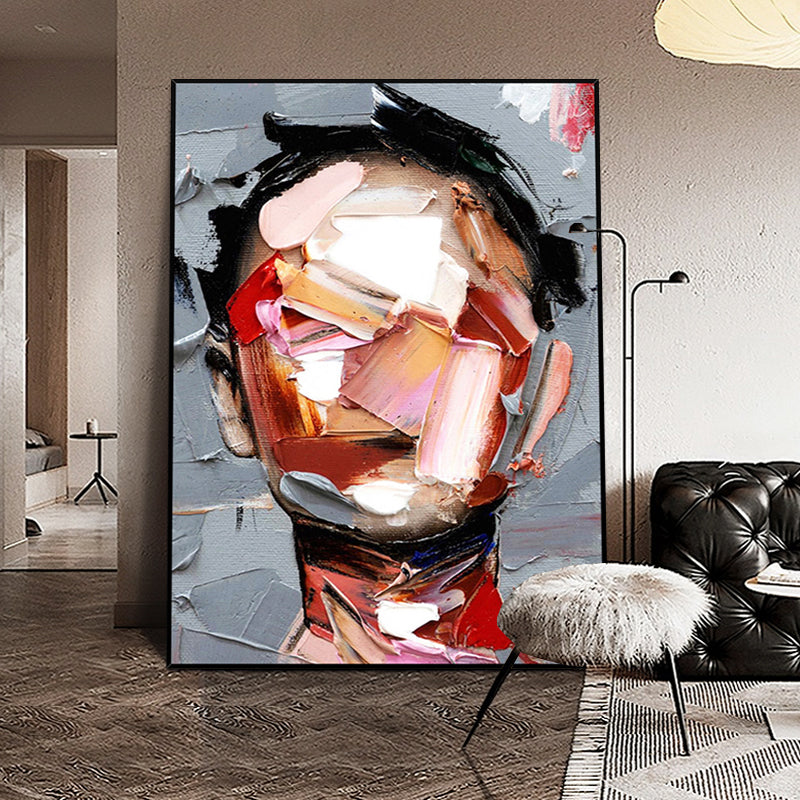 Plaster Portrait Art #LM105