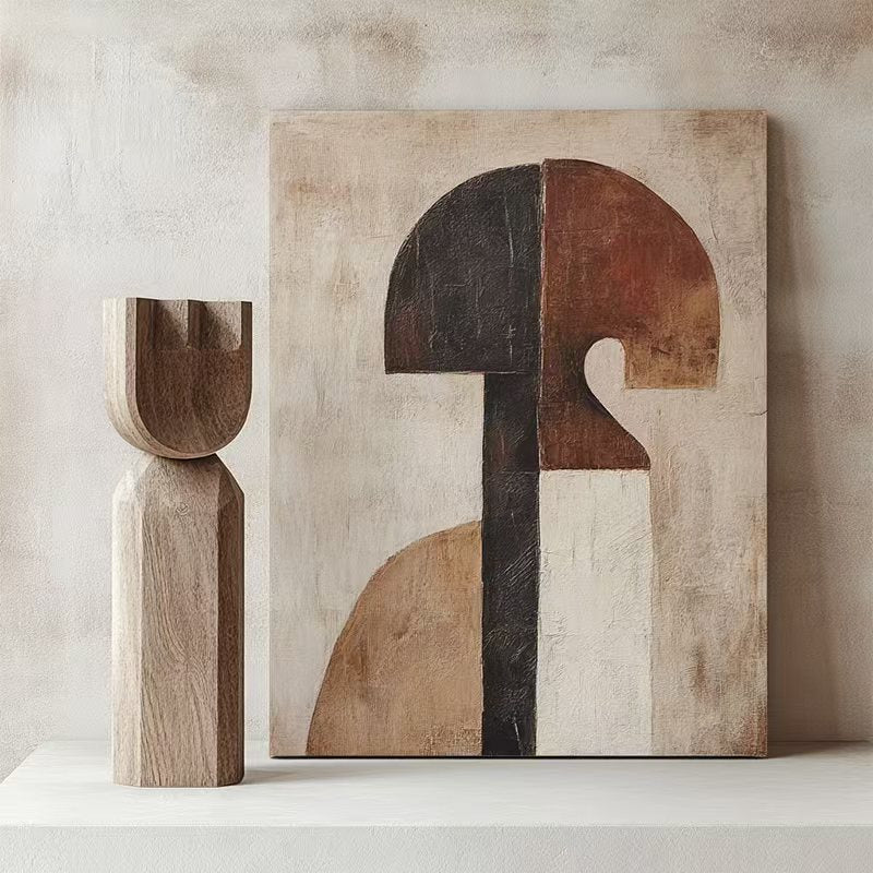 Wabi-Sabi Abstract Art #LM022