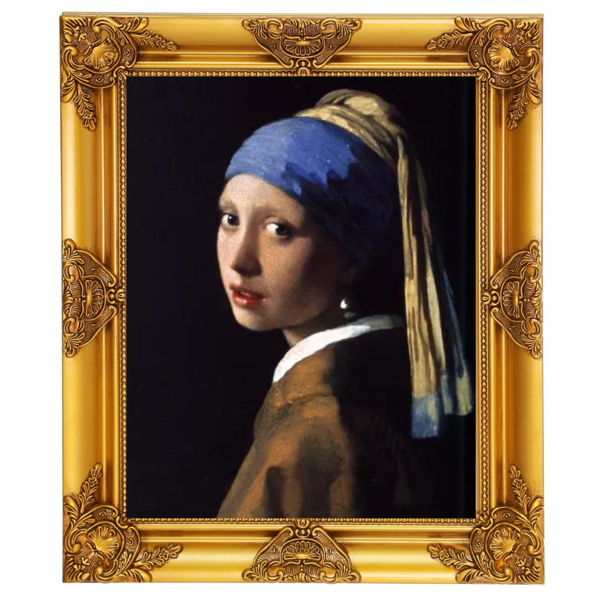 Girl With A Pearl Earring- Vintage Wall Art Prints Decor For Living Room