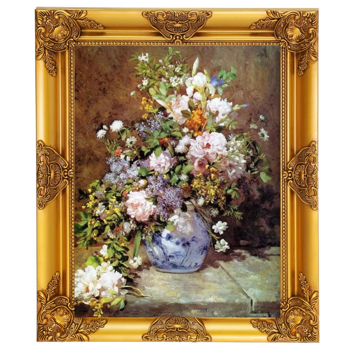 Spring Bouquet- Flower Wall Art Prints Decor For Living Room