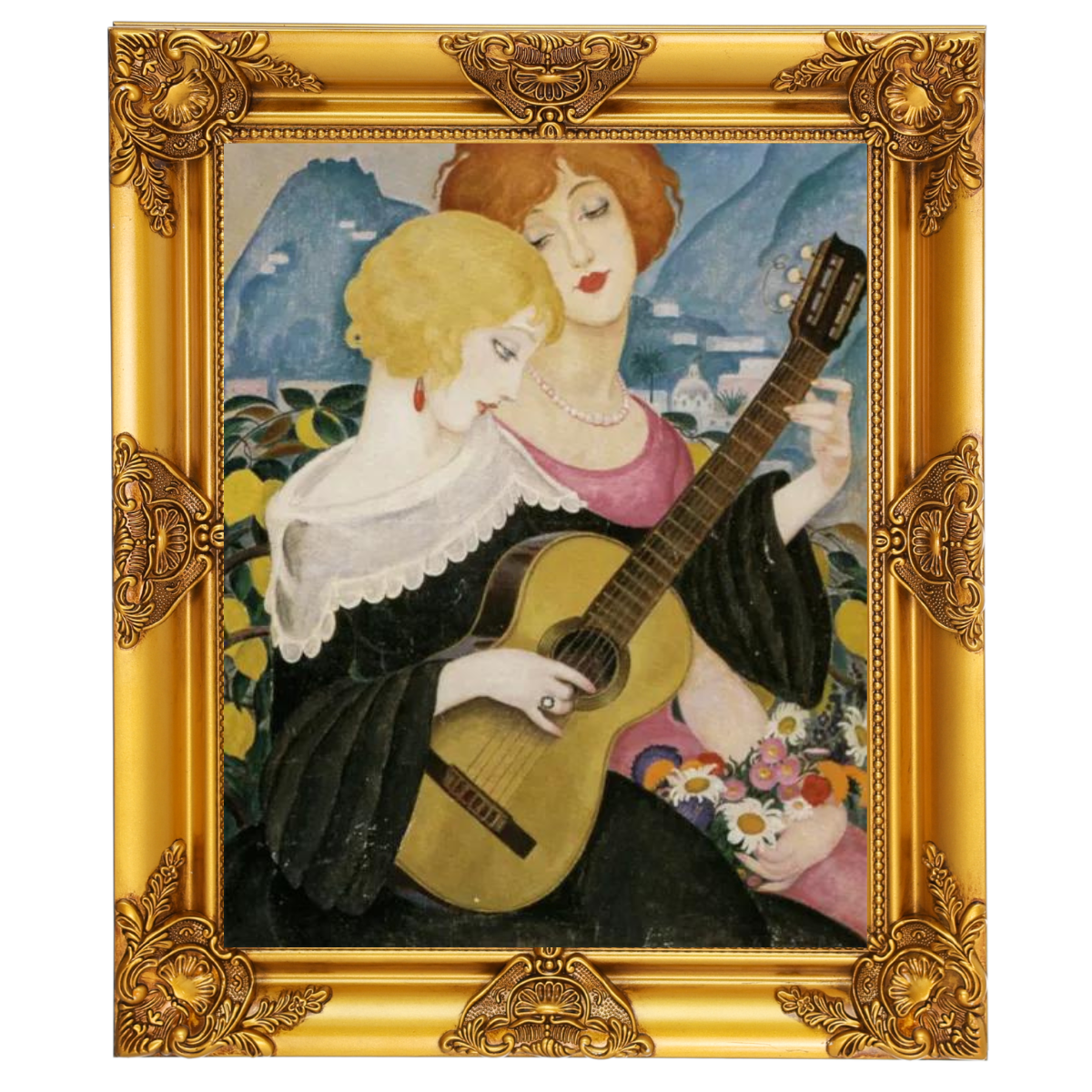 Air de Capri - Vintage Wall Art Prints Decor For Living Room
