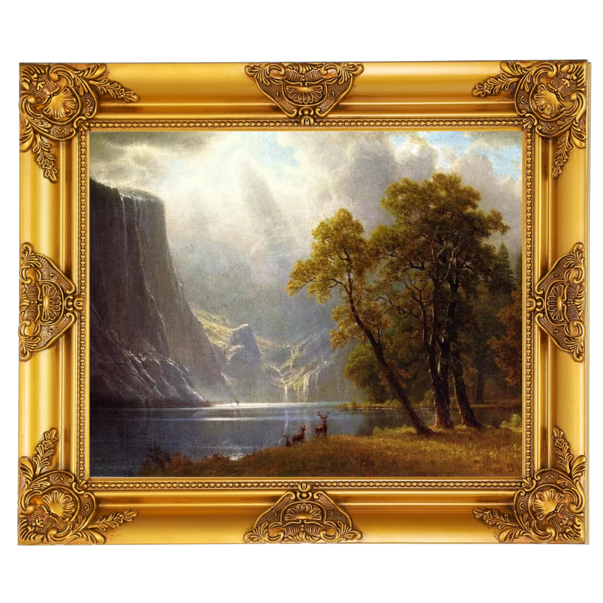 Yosemite Valley - Impressionism Wall Art Prints Decor For Bedroom Room