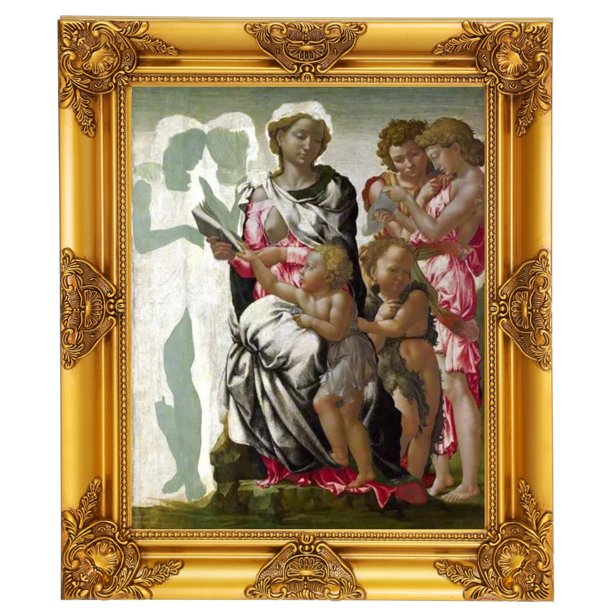 The Virgin and Child with Saint John and Angels