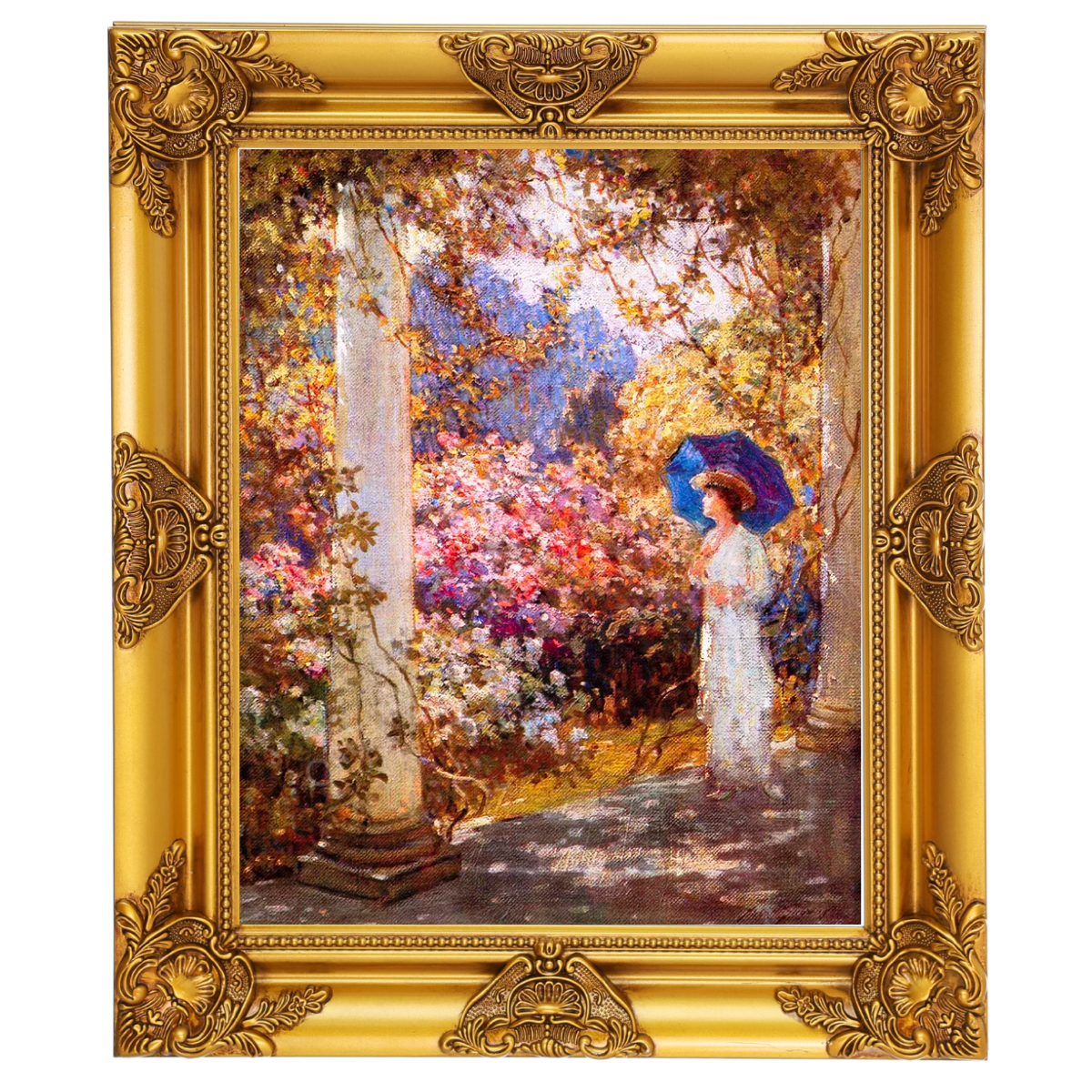 A Summer's Day - Vintage Wall Art Prints Decor For Living Room