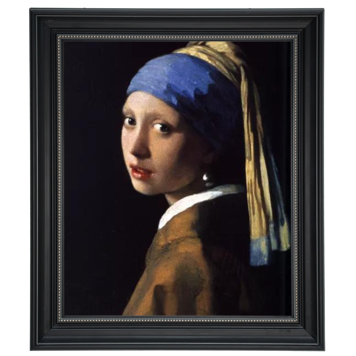 Girl With A Pearl Earring- Vintage Wall Art Prints Decor For Living Room