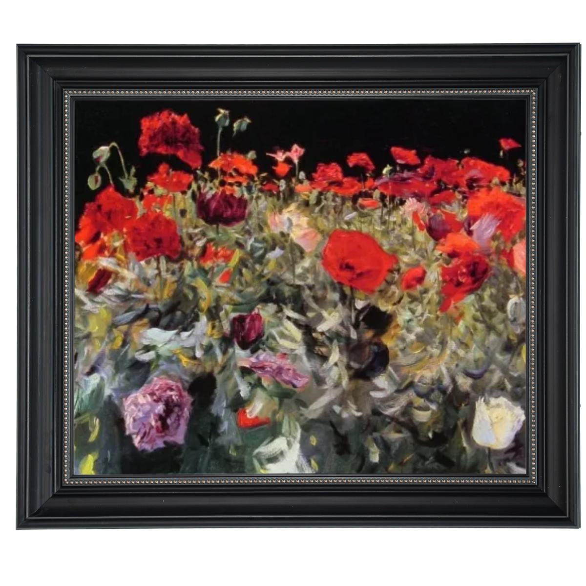 Poppies- Metal Flower Wall Art For Living Room