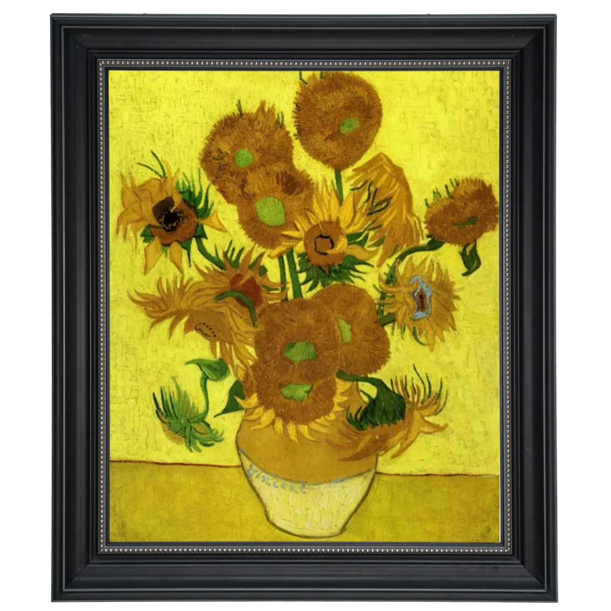 Still Life with Sun Flowers- Metal Art Wall Prints Decor For Living Room