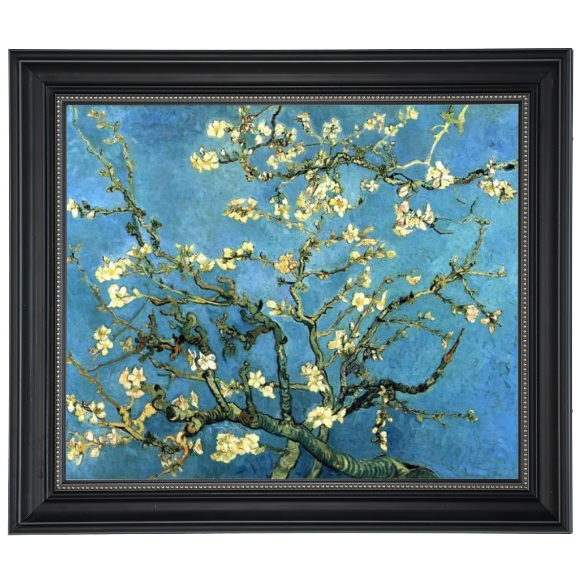 Branches with Almond Blossom - Vintage Wall Art Prints Decor For Living Room
