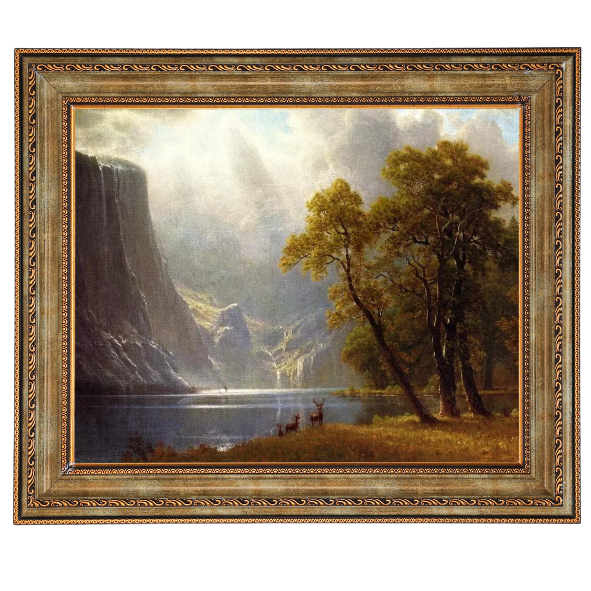 Yosemite Valley - Impressionism Wall Art Prints Decor For Bedroom Room