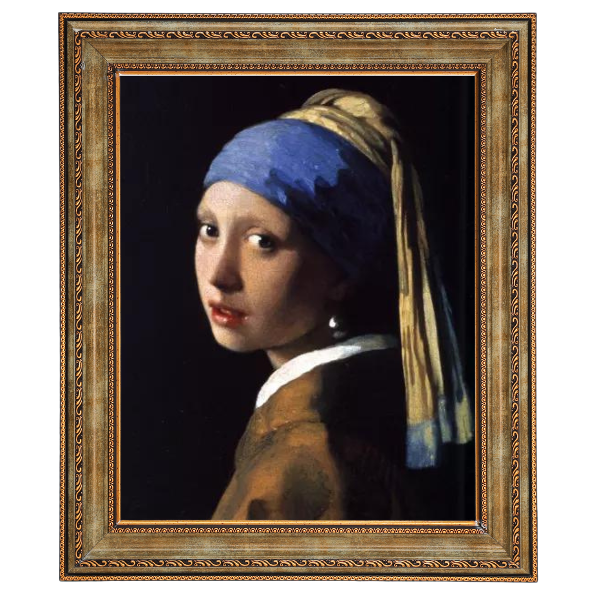 Girl With A Pearl Earring- Vintage Wall Art Prints Decor For Living Room
