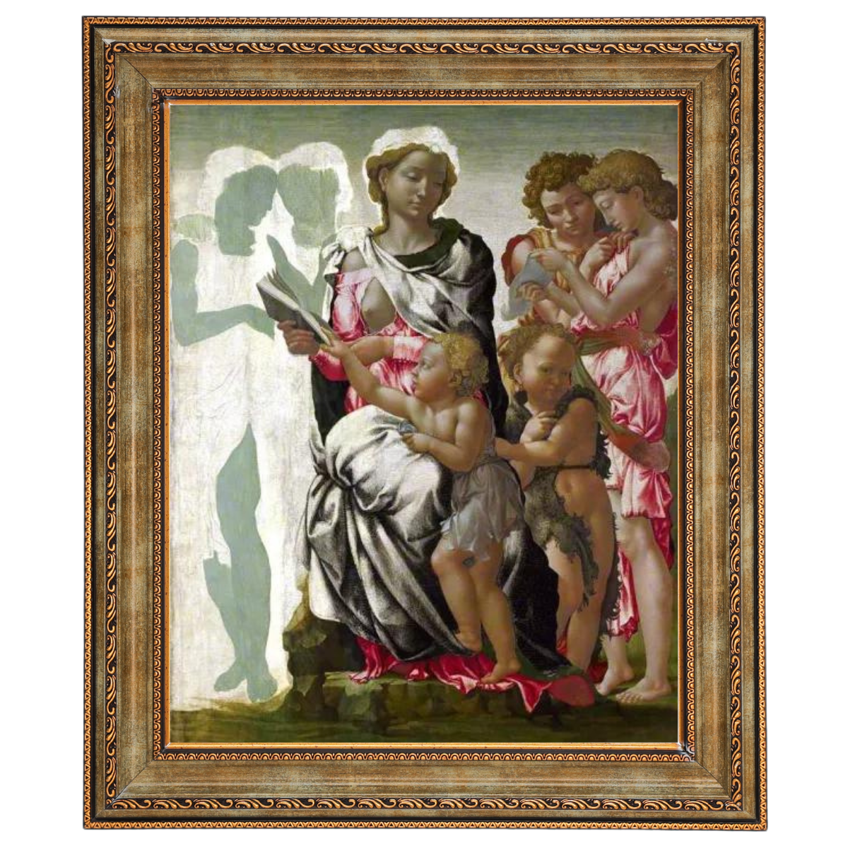 The Virgin and Child with Saint John and Angels
