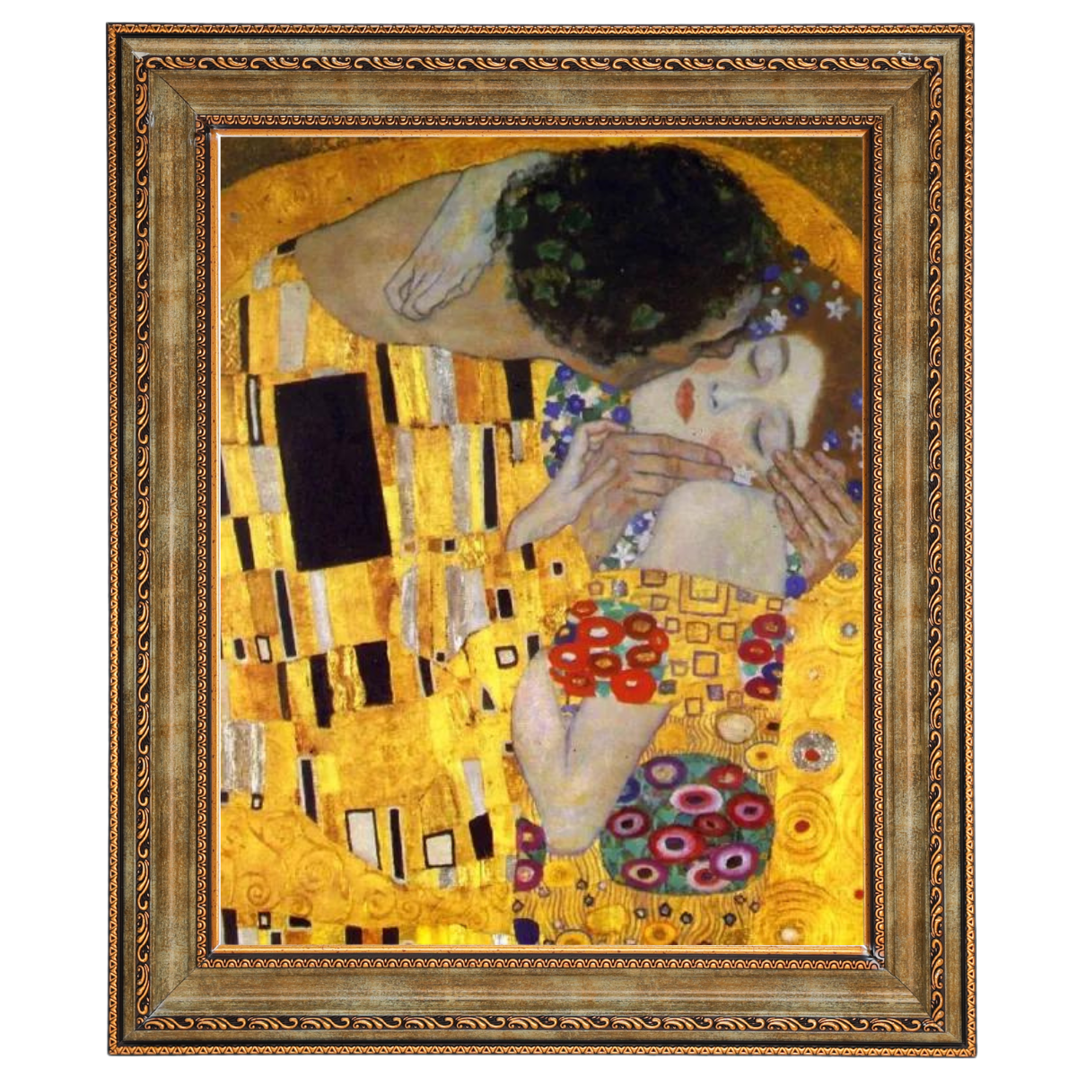 The Kiss Detail - Abstract Wall Art Prints Decor For Dining Room