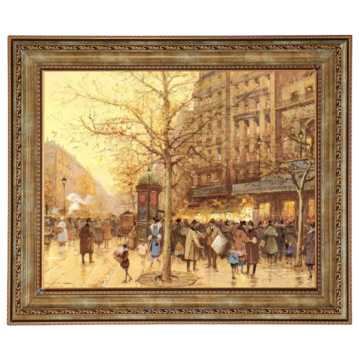 A Paris Street Scene