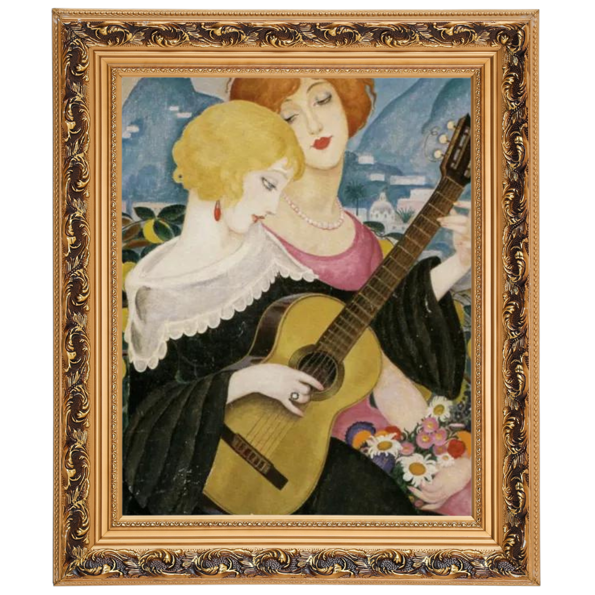 Air de Capri - Vintage Wall Art Prints Decor For Living Room