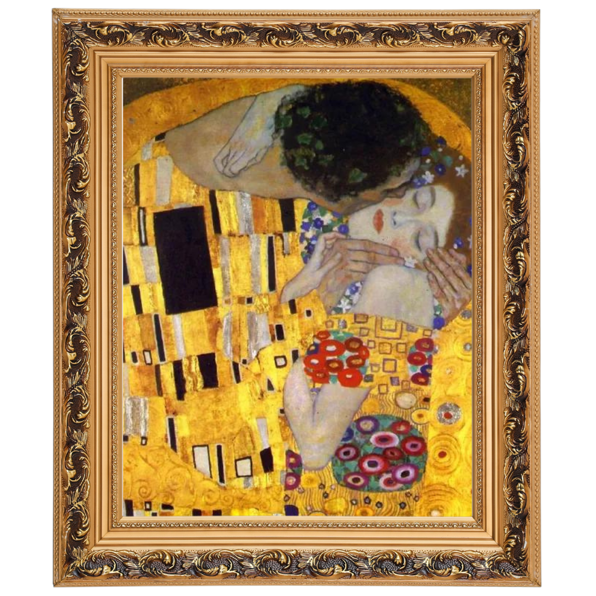The Kiss Detail - Abstract Wall Art Prints Decor For Dining Room