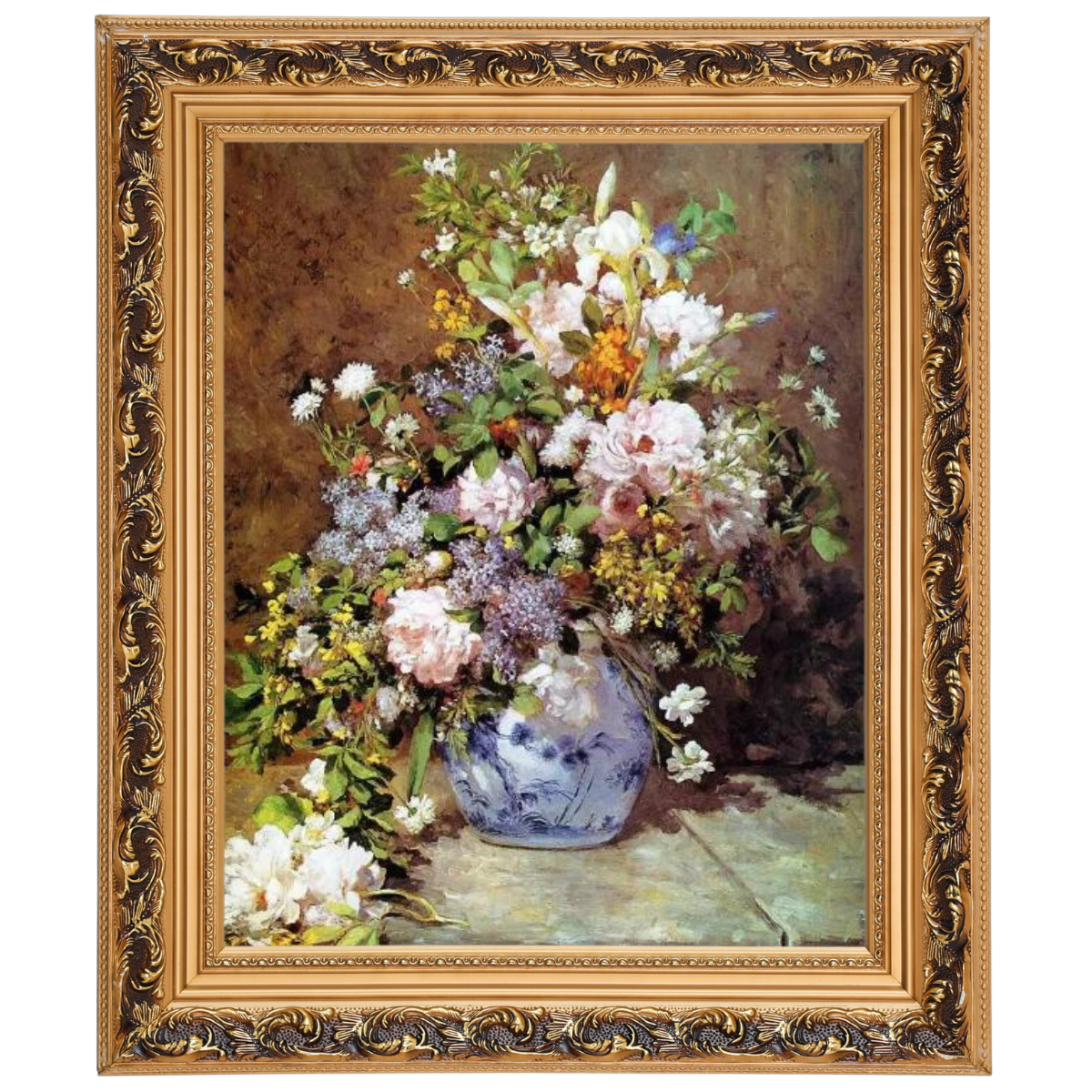 Spring Bouquet- Flower Wall Art Prints Decor For Living Room