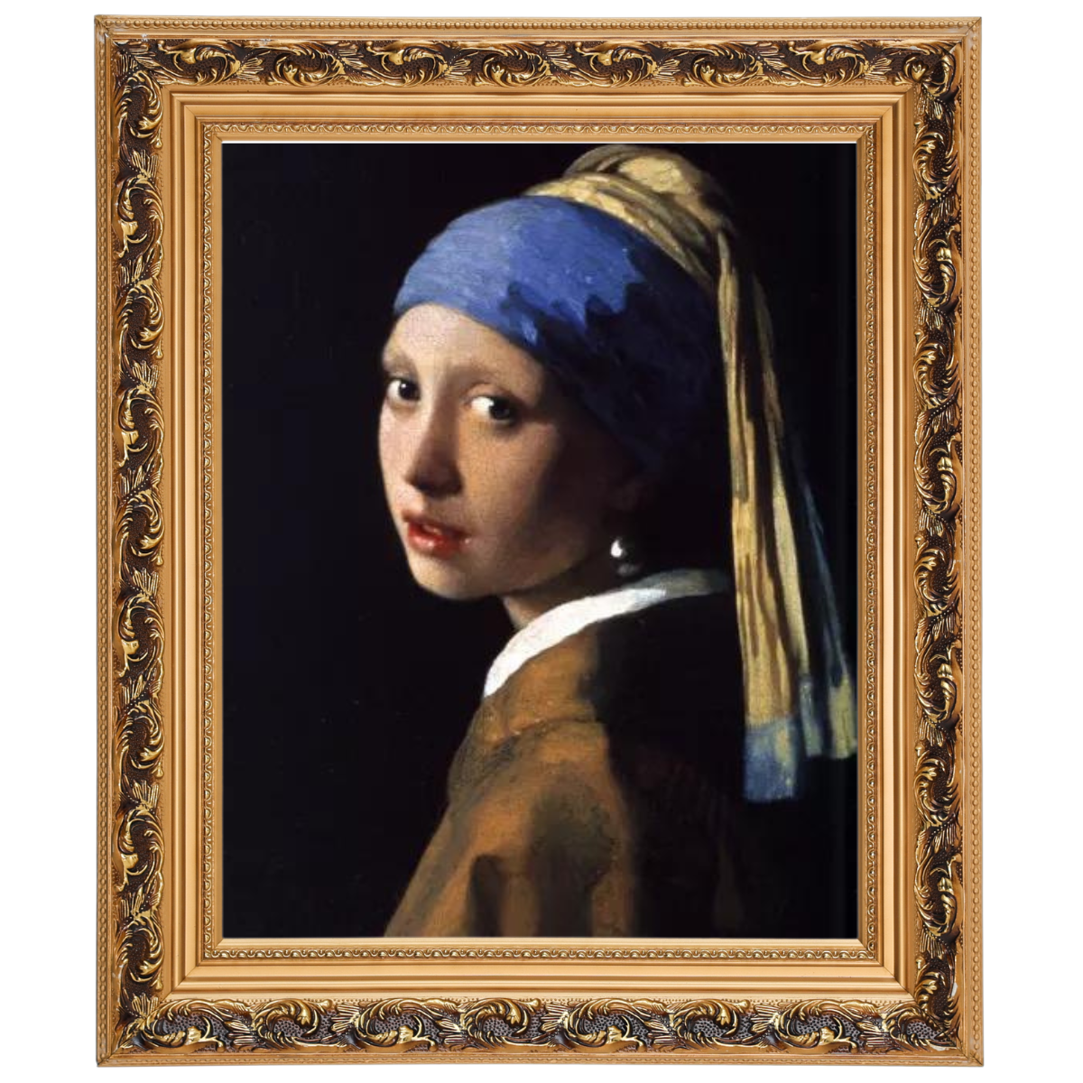 Girl With A Pearl Earring- Vintage Wall Art Prints Decor For Living Room
