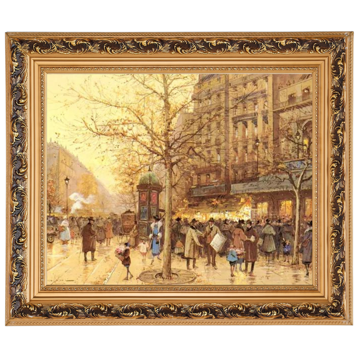 A Paris Street Scene