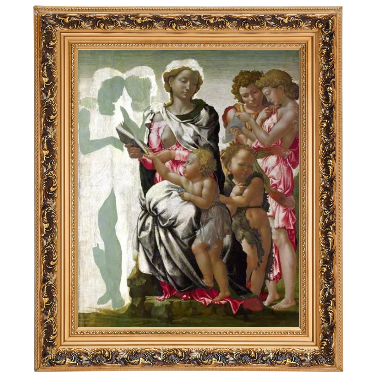 The Virgin and Child with Saint John and Angels