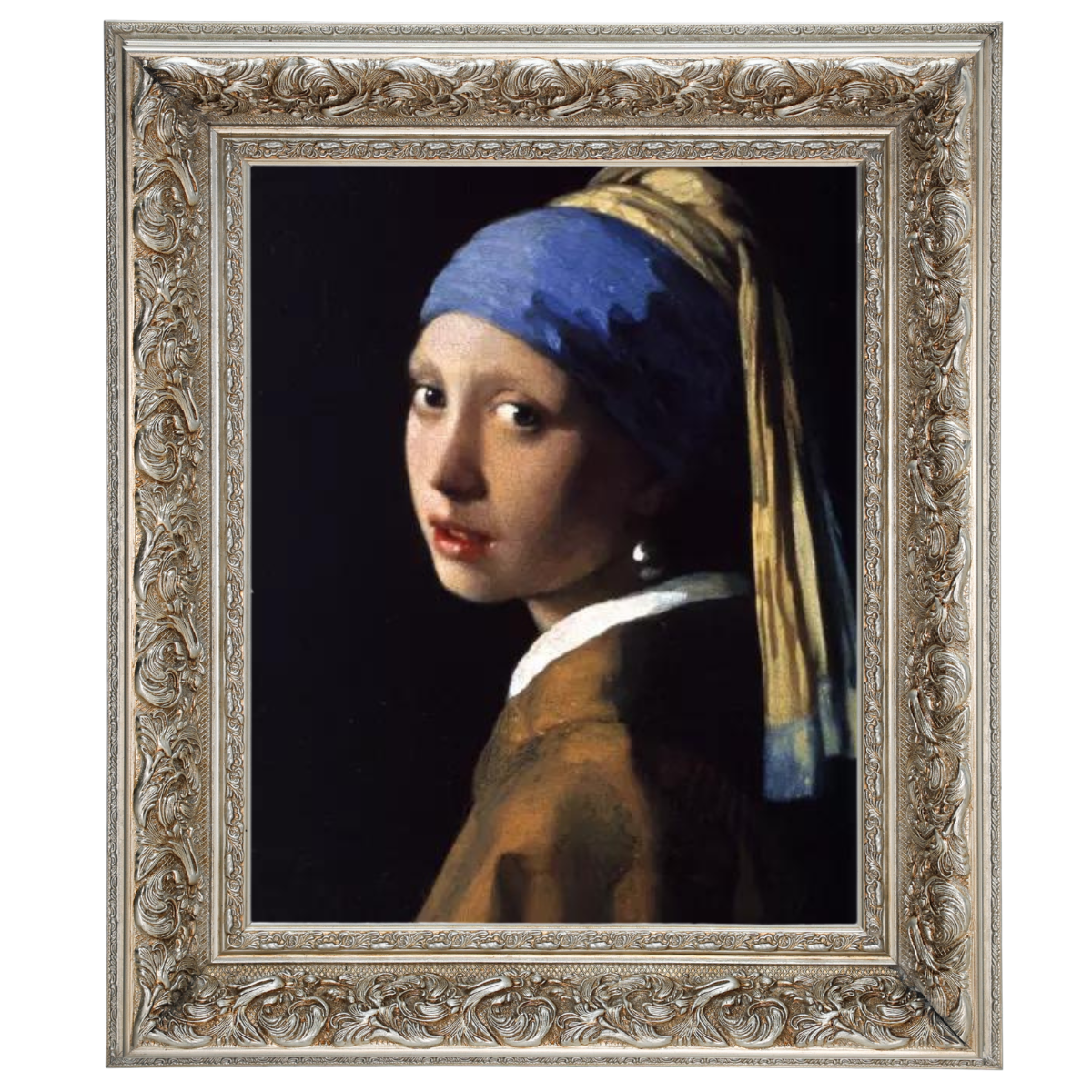 Girl With A Pearl Earring- Vintage Wall Art Prints Decor For Living Room