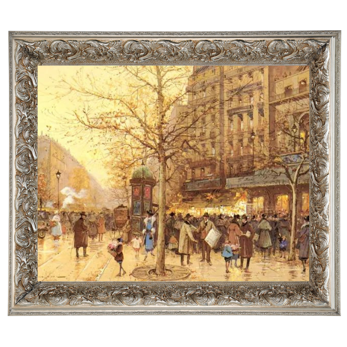A Paris Street Scene