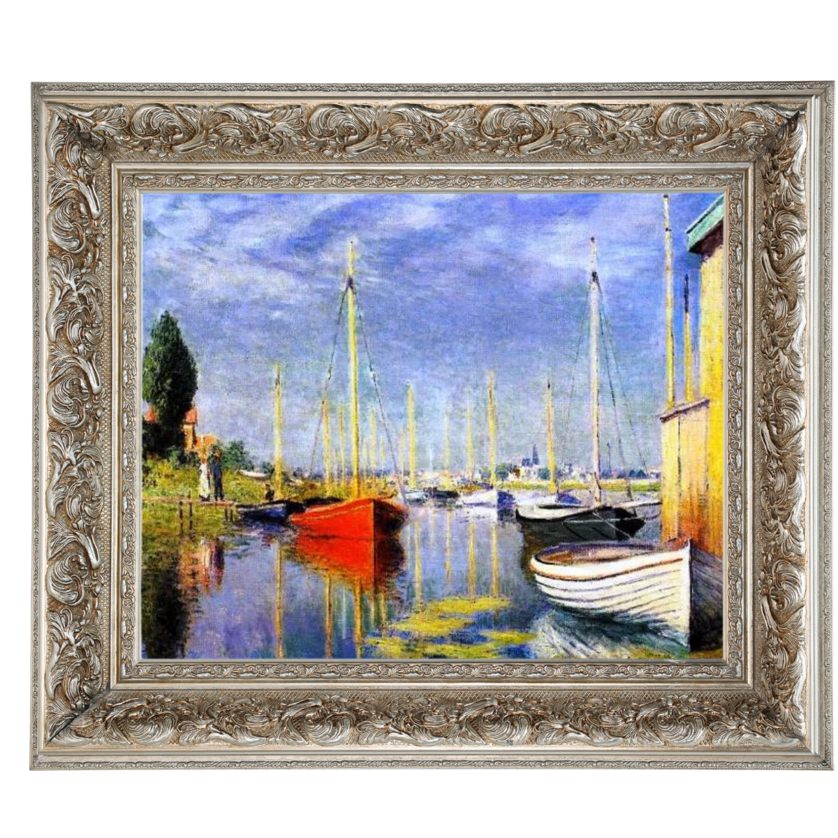 Yachts at Argenteuil - Vintage Wall Art Prints Decor For Living Room