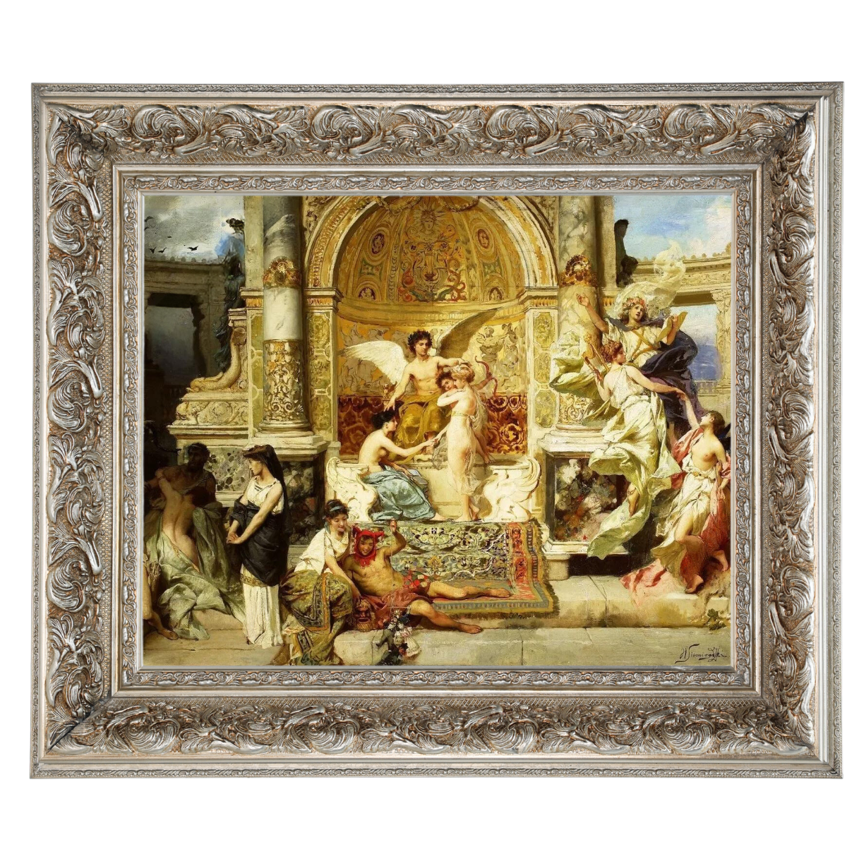 Kurtyna - Vintage Wall Art Prints Decor For Bedroom