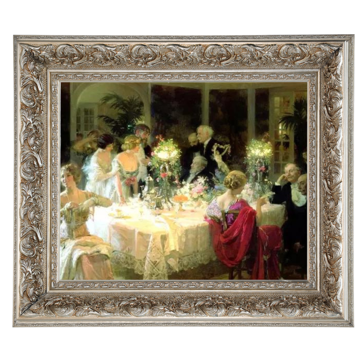 The End of Dinner - Vintage Wall Art Prints Decor For Dining Room