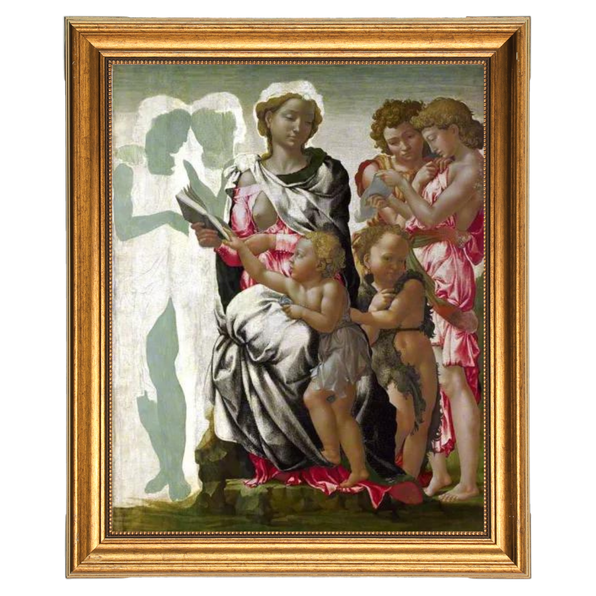 The Virgin and Child with Saint John and Angels