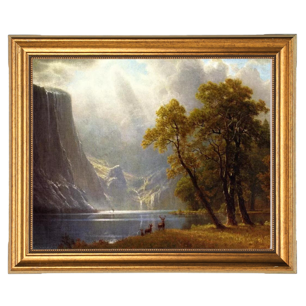Yosemite Valley - Impressionism Wall Art Prints Decor For Bedroom Room