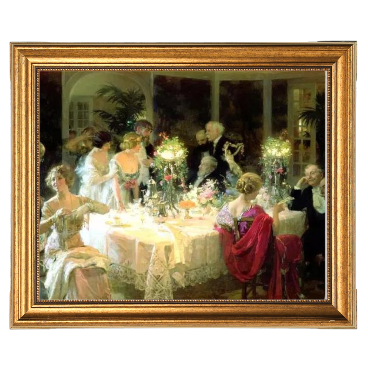The End of Dinner - Vintage Wall Art Prints Decor For Dining Room