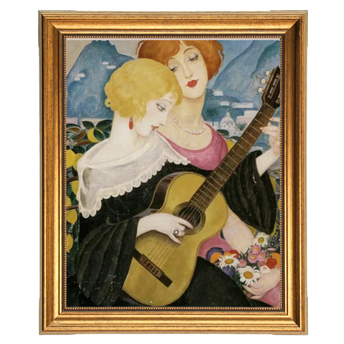 Air de Capri - Vintage Wall Art Prints Decor For Living Room