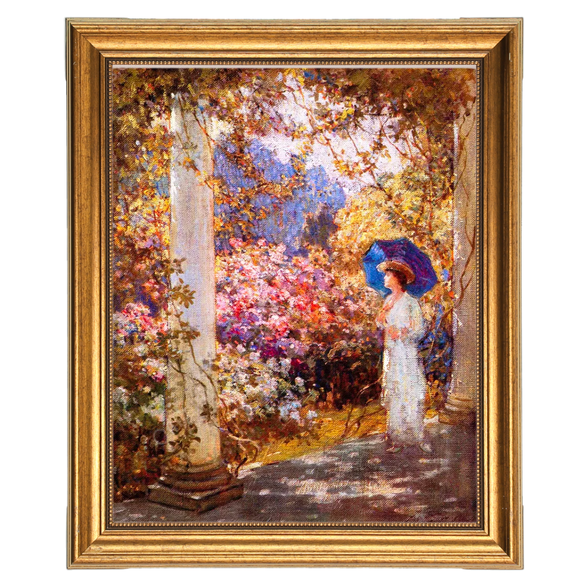 A Summer's Day - Vintage Wall Art Prints Decor For Living Room
