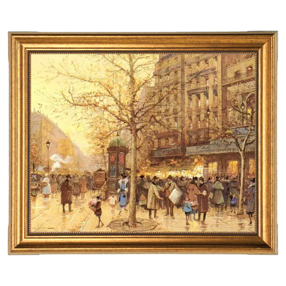 A Paris Street Scene