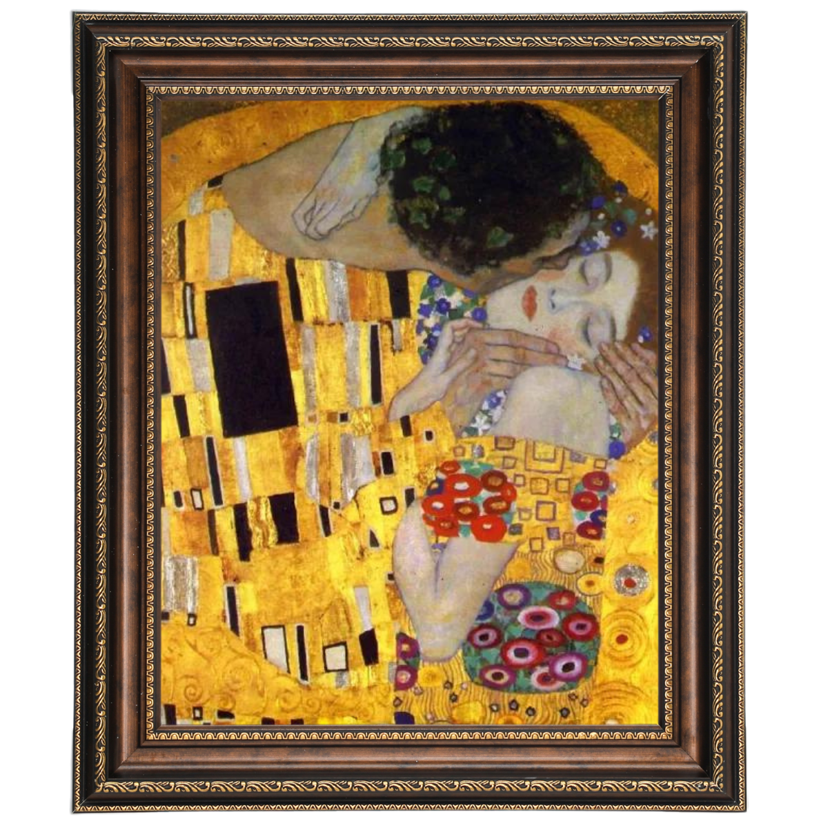 The Kiss Detail - Abstract Wall Art Prints Decor For Dining Room