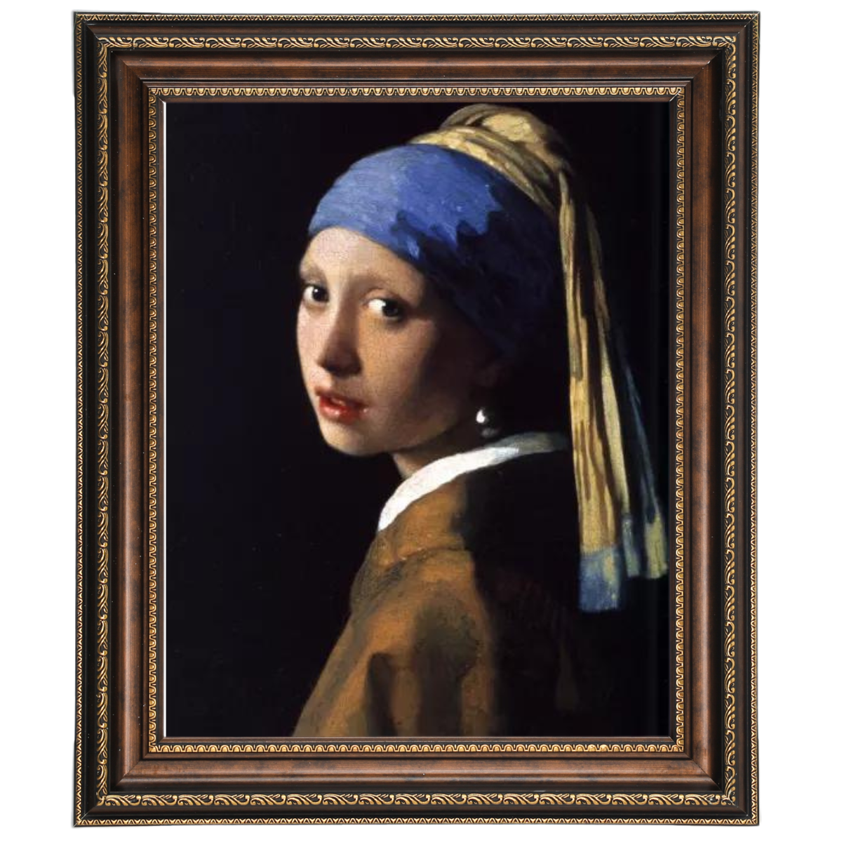 Girl With A Pearl Earring- Vintage Wall Art Prints Decor For Living Room