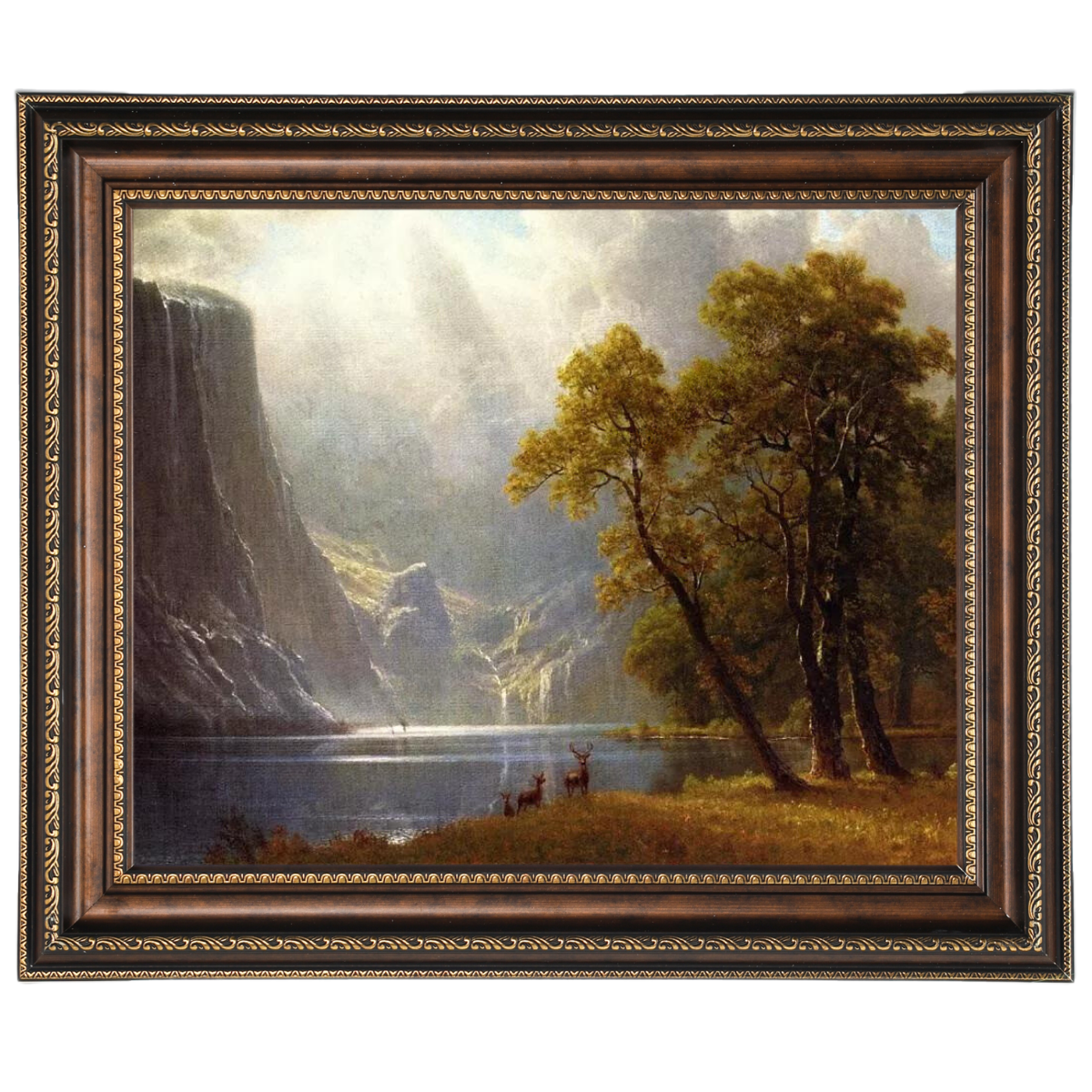 Yosemite Valley - Impressionism Wall Art Prints Decor For Bedroom Room