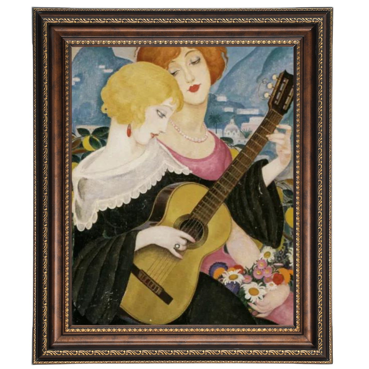 Air de Capri - Vintage Wall Art Prints Decor For Living Room