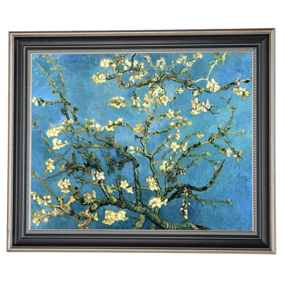 Branches with Almond Blossom - Vintage Wall Art Prints Decor For Living Room