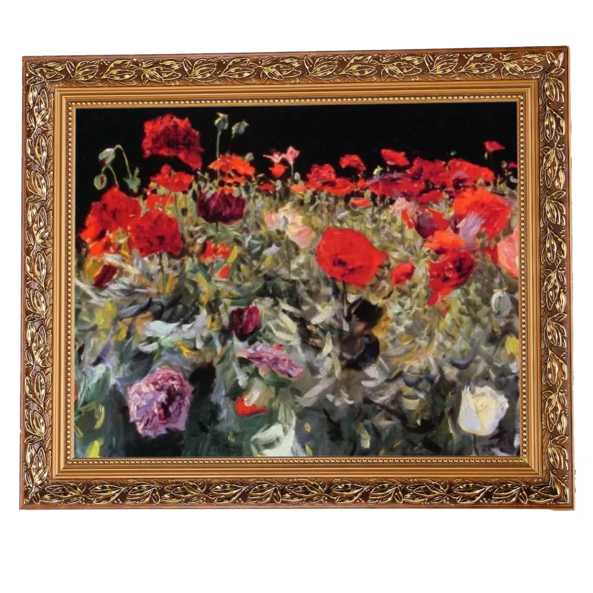 Poppies- Metal Flower Wall Art For Living Room