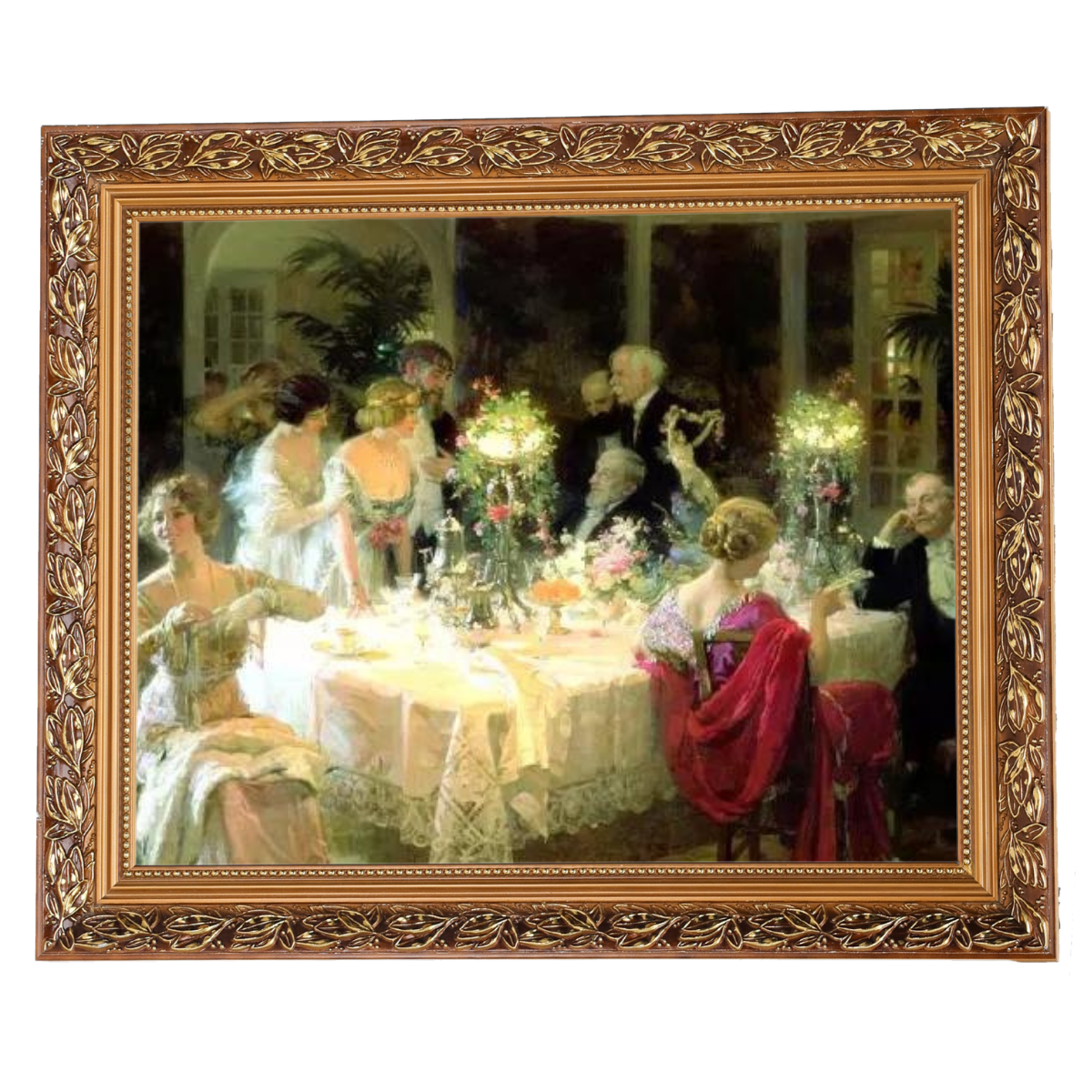 The End of Dinner - Vintage Wall Art Prints Decor For Dining Room