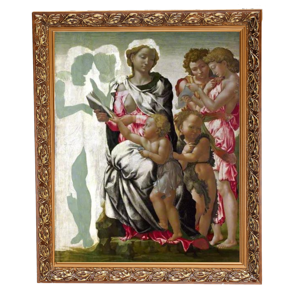 The Virgin and Child with Saint John and Angels