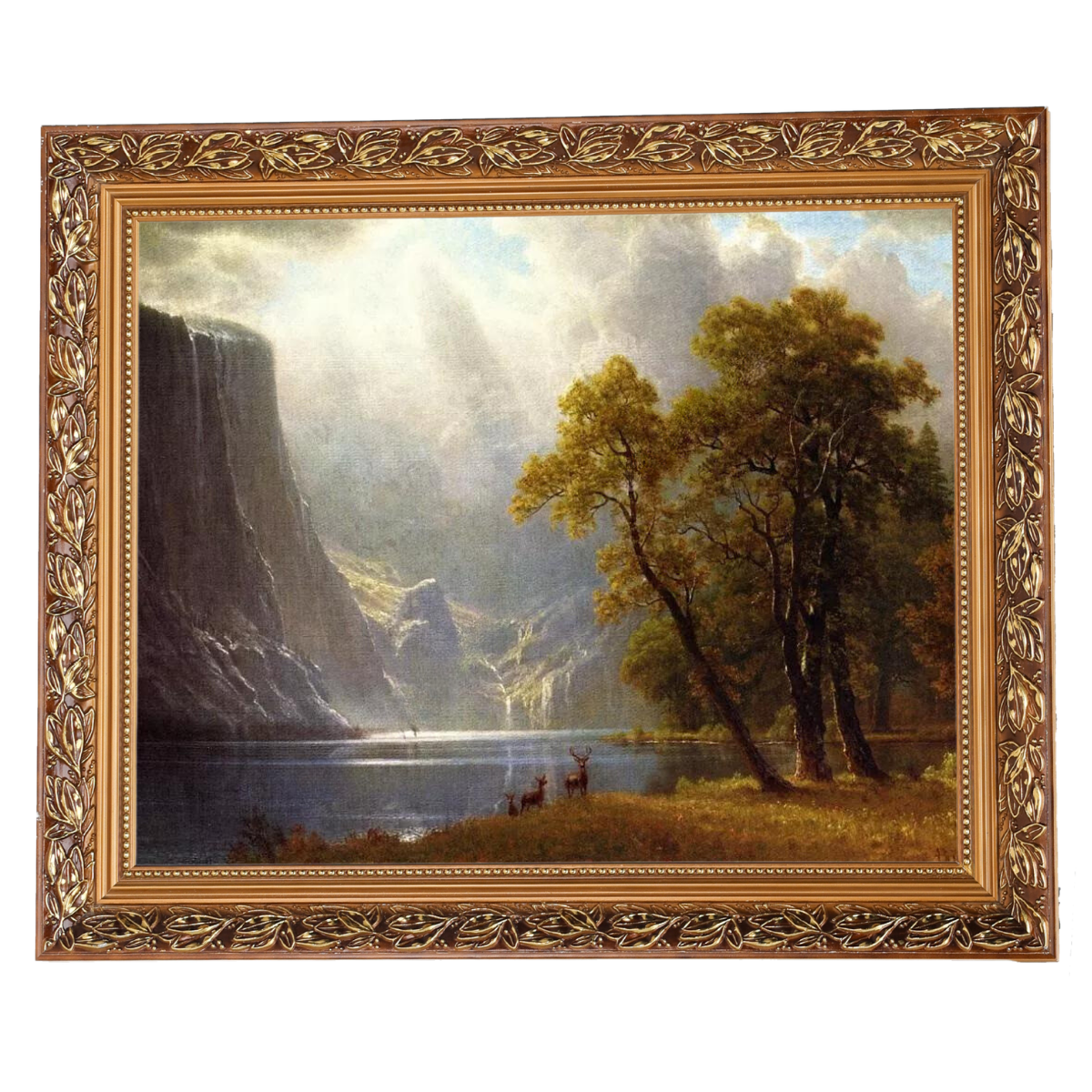 Yosemite Valley - Impressionism Wall Art Prints Decor For Bedroom Room