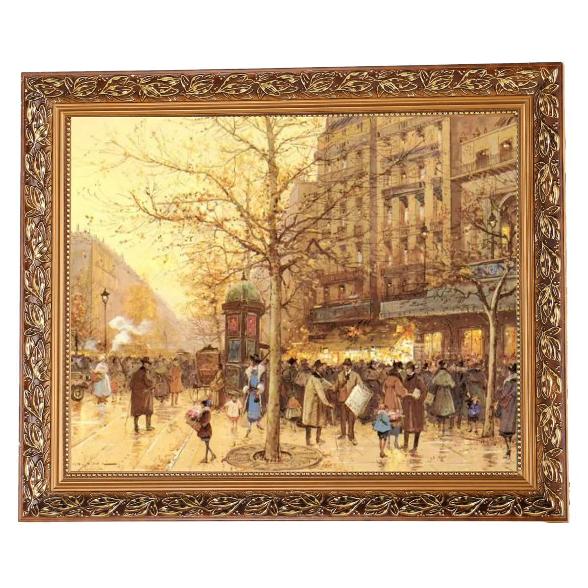 A Paris Street Scene