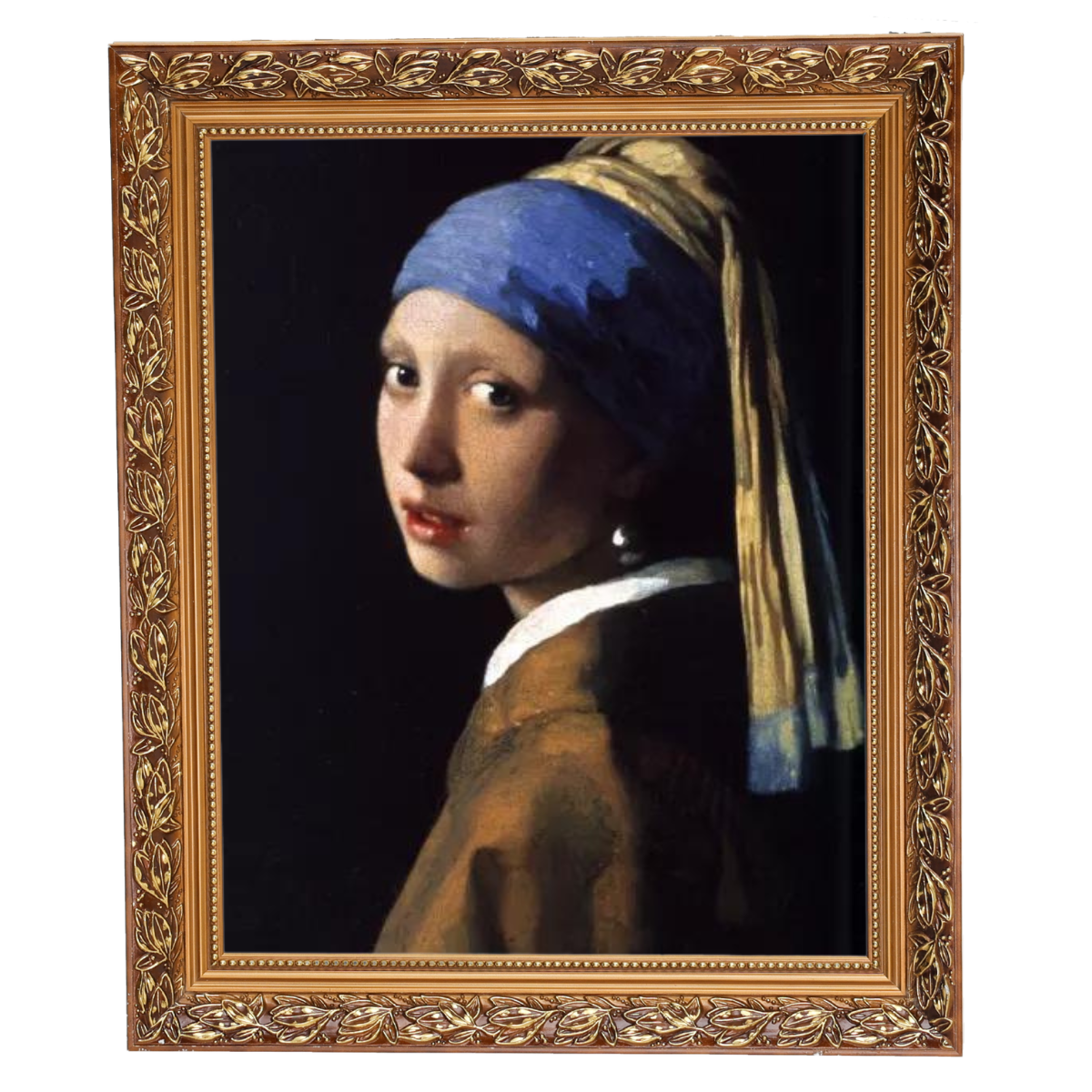Girl With A Pearl Earring- Vintage Wall Art Prints Decor For Living Room