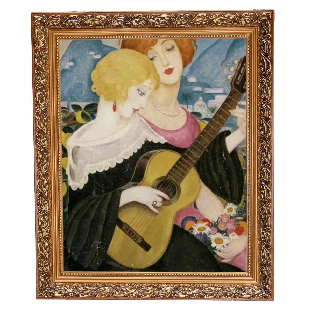 Air de Capri - Vintage Wall Art Prints Decor For Living Room