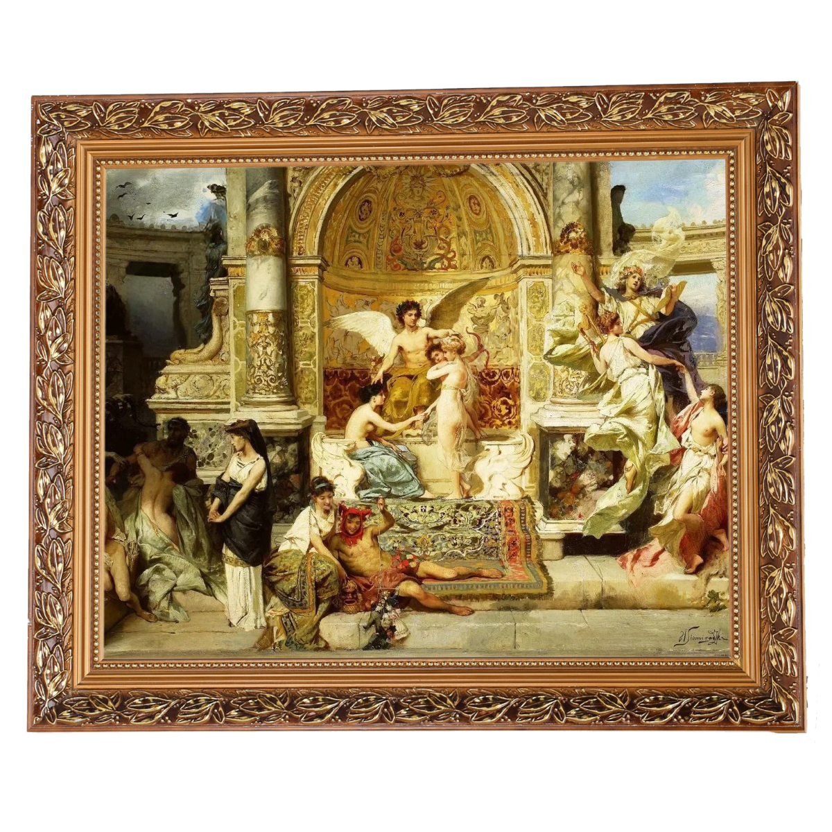 Kurtyna - Vintage Wall Art Prints Decor For Bedroom