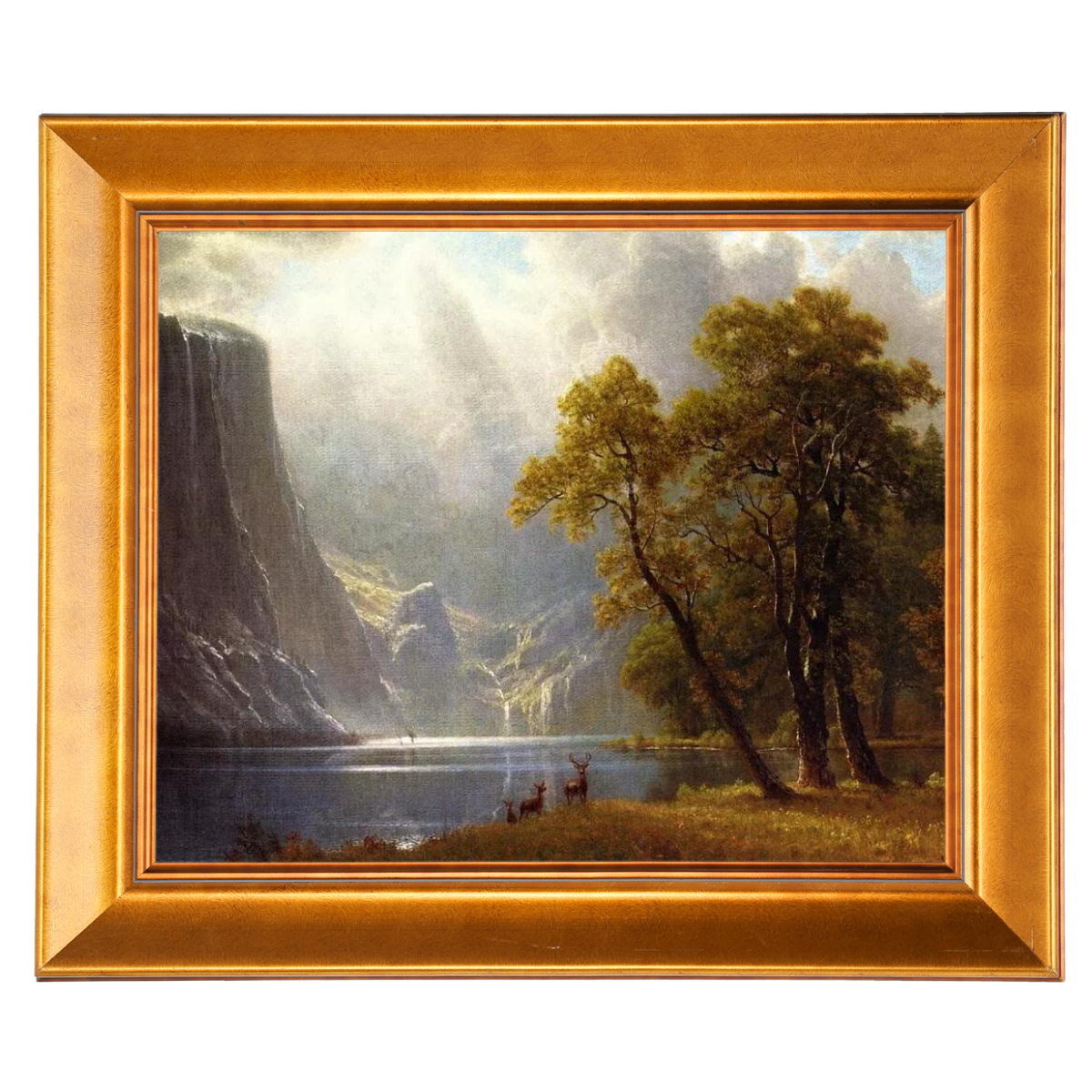 Yosemite Valley - Impressionism Wall Art Prints Decor For Bedroom Room
