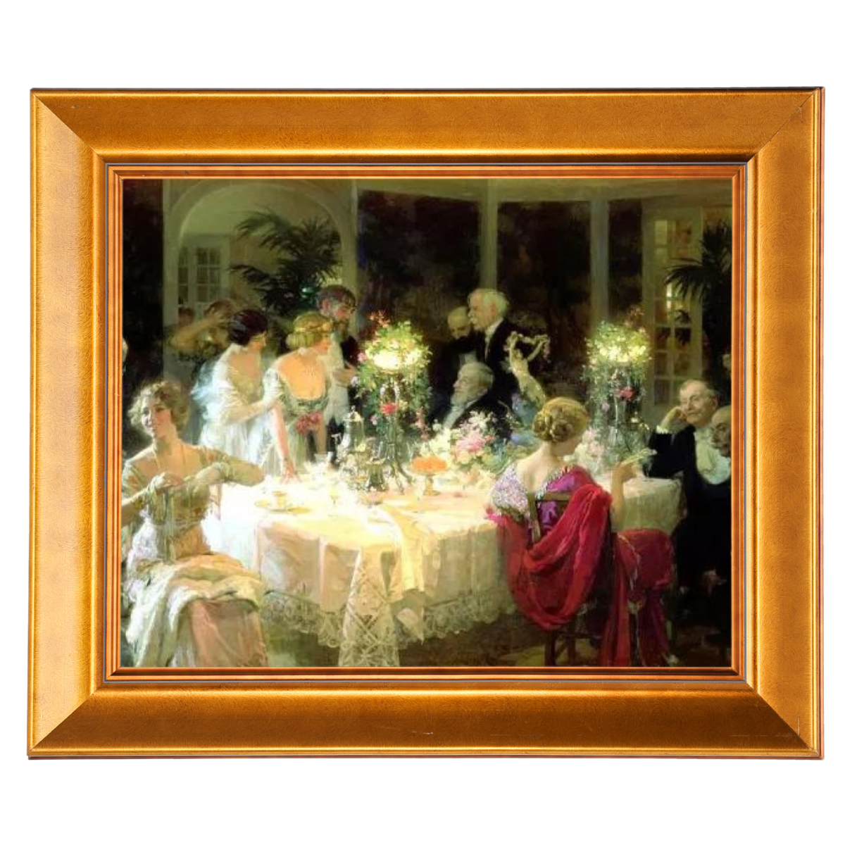 The End of Dinner - Vintage Wall Art Prints Decor For Dining Room